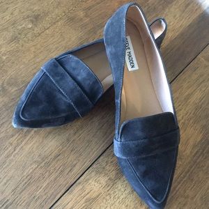 Steve Madden Shoes | Black Suede Jainna 